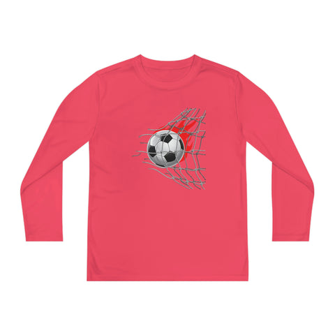 Hot Goal  Youth Long Sleeve Competitor Tee