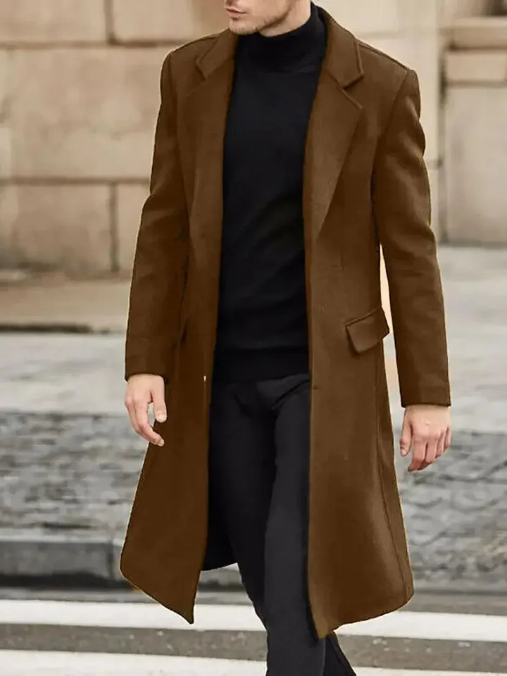 Classic Men's Wool Coat