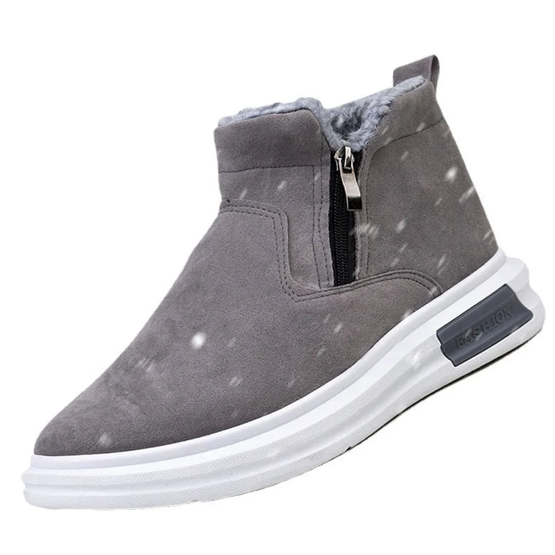 High Top Lined Casual Winter Footwear