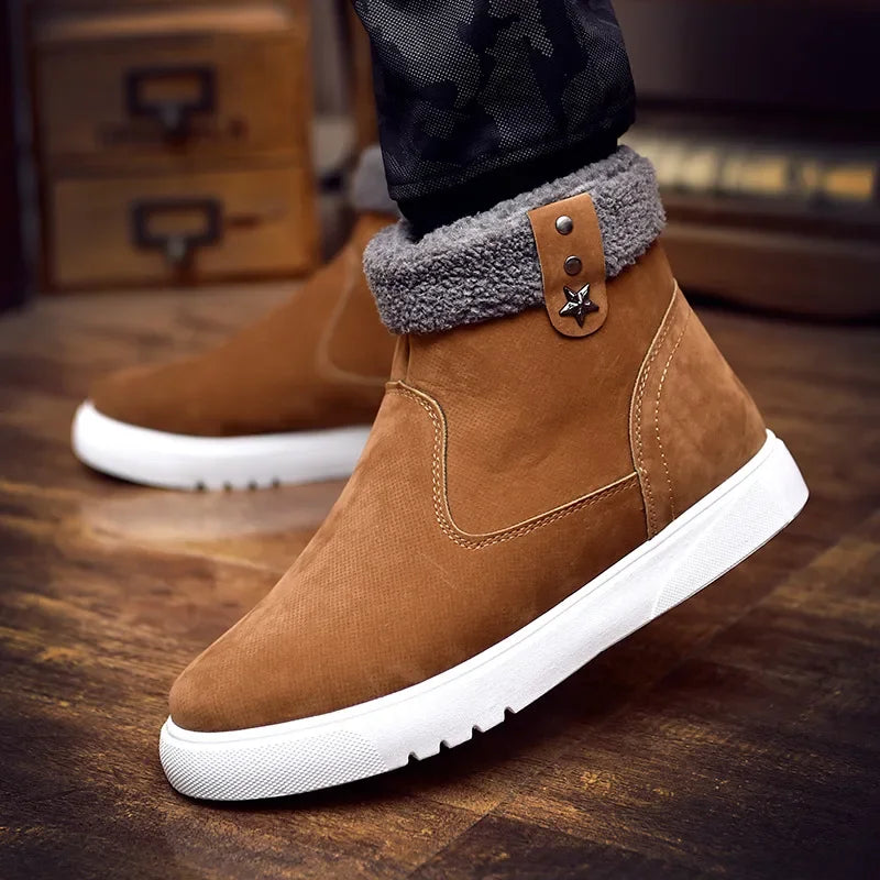 Men's High Top Leisure Snow Boots