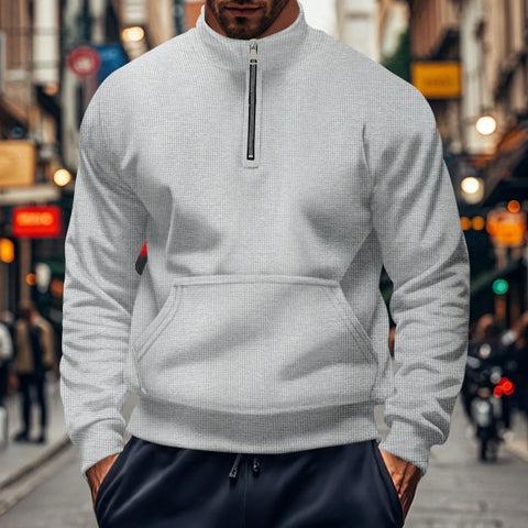 High Neck Sports Pullover