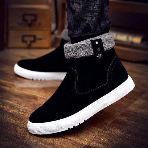 Men's High Top Leisure Snow Boots