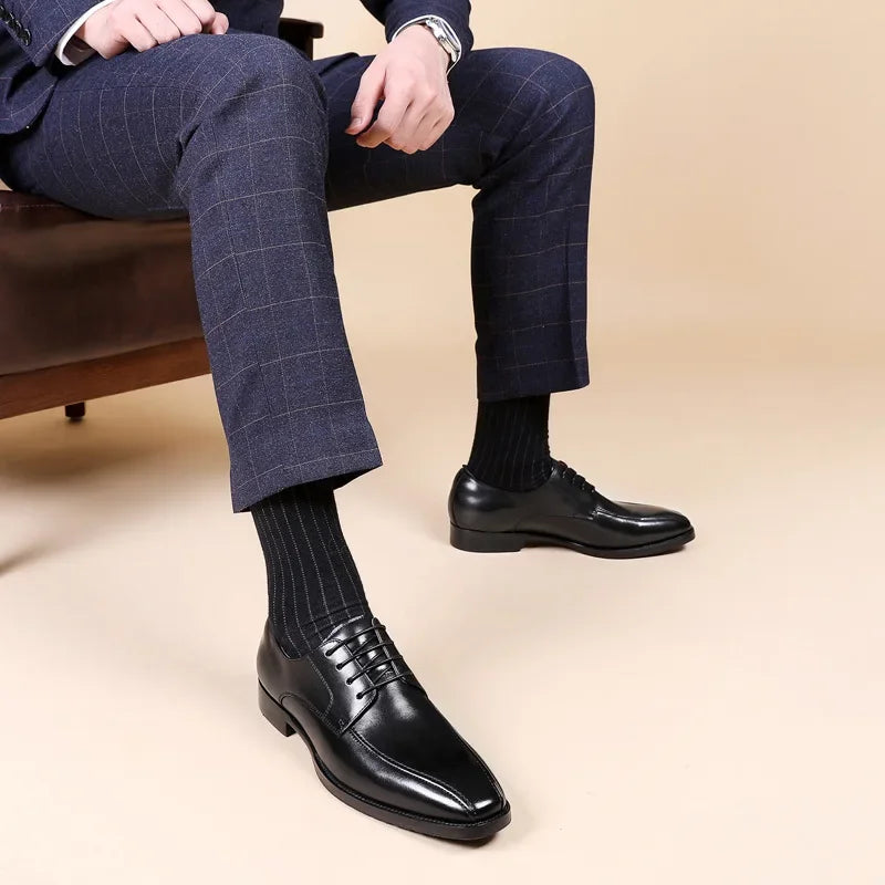 Calfskin Patent Leather Dress Shoes