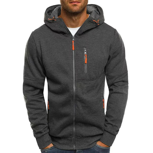 Autumn/Winter Sports Hooded Jacket