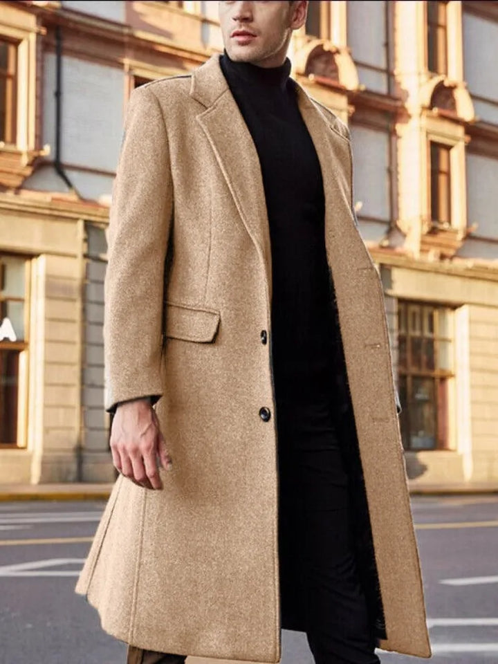 Classic Men's Wool Coat