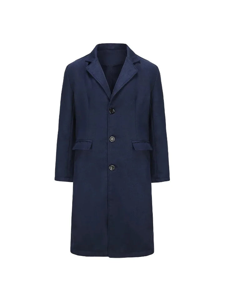 Classic Men's Wool Coat