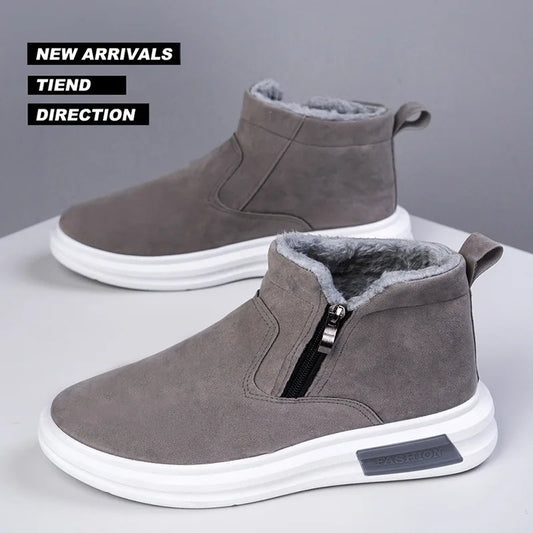 High Top Lined Casual Winter Footwear