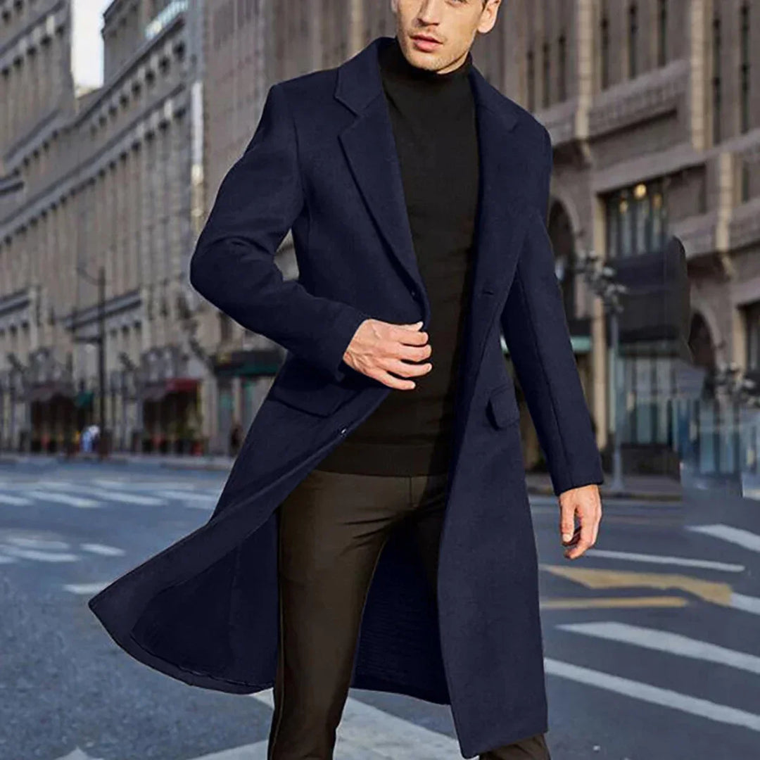 Classic Men's Wool Coat