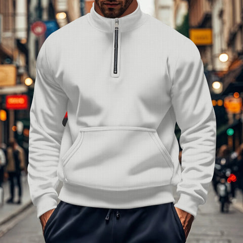 High Neck Sports Pullover