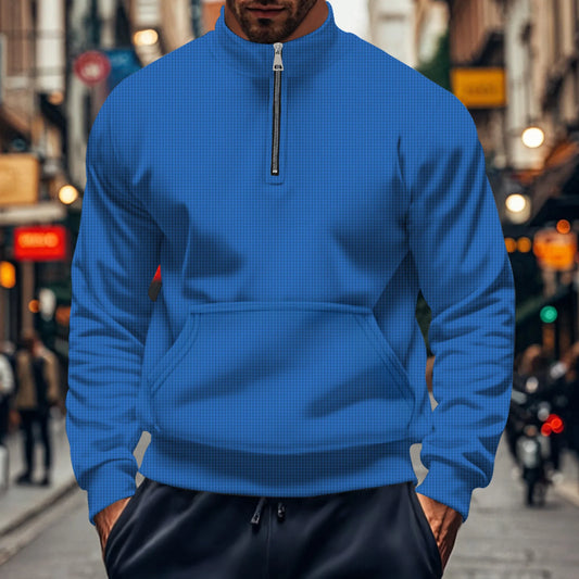 High Neck Sports Pullover