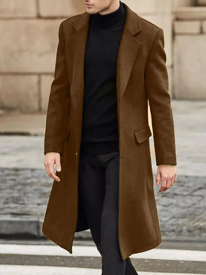 Classic Men's Wool Coat