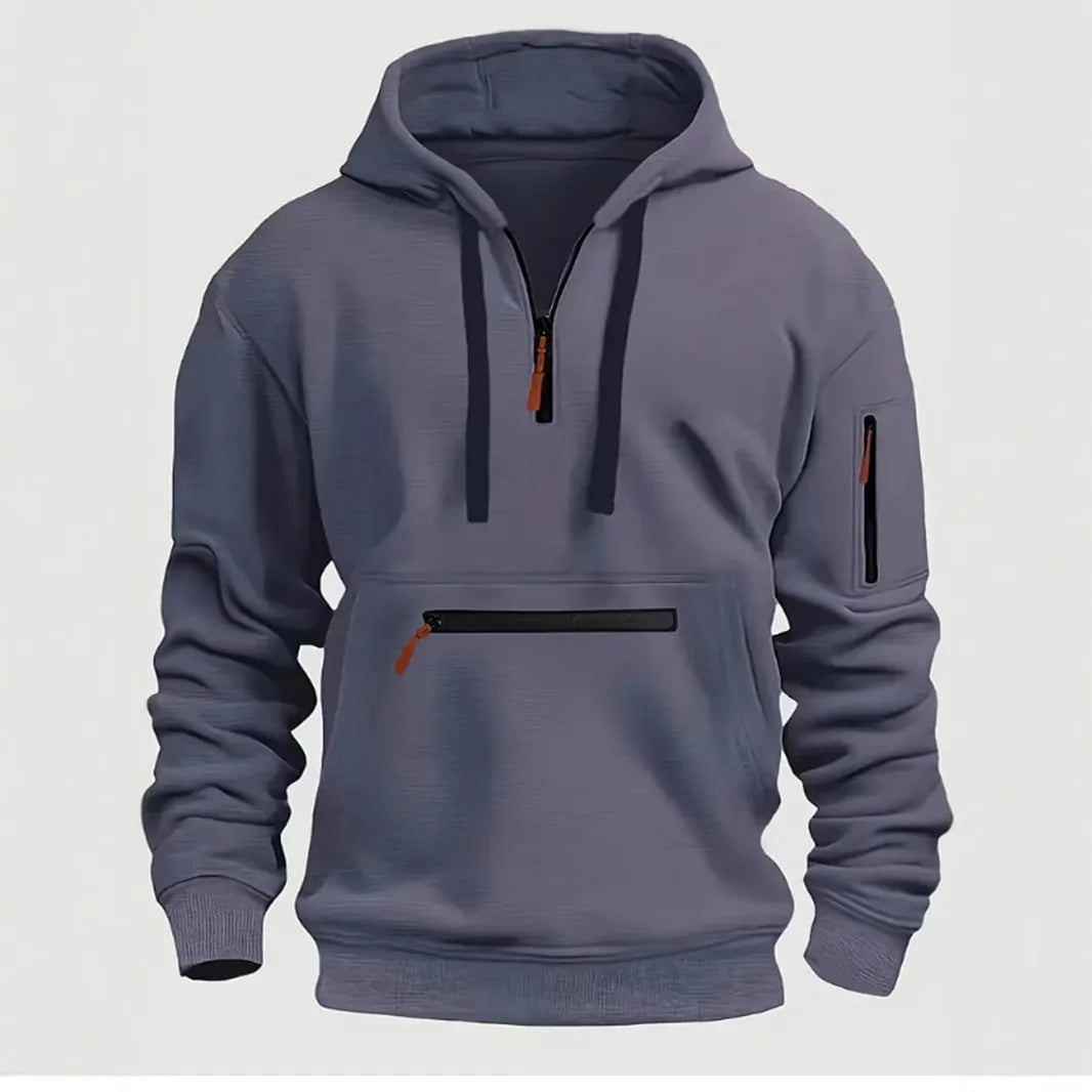 Hooded Fashion Casual Pullover