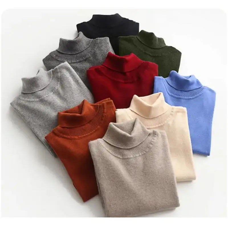 Cashmere Turtleneck Sweater