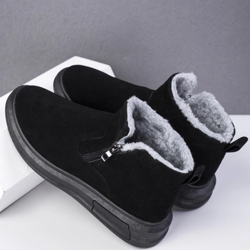 High Top Lined Casual Winter Footwear