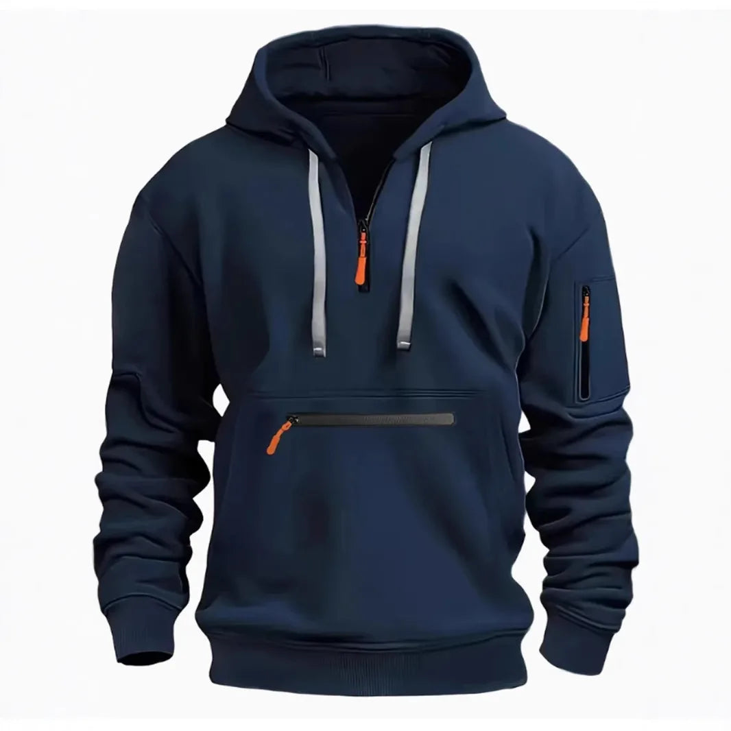 Hooded Fashion Casual Pullover