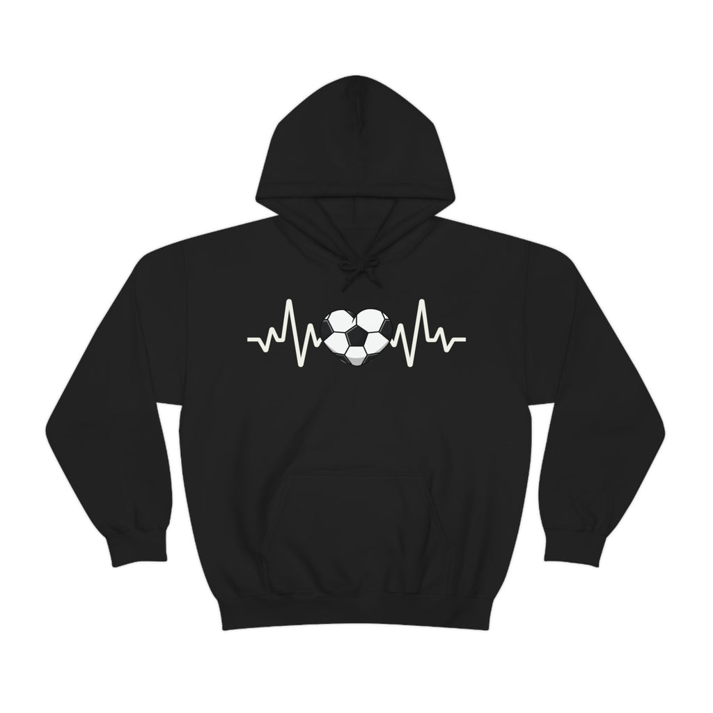 Heartbeat of Soccer Heavy Blend™ Hoodie