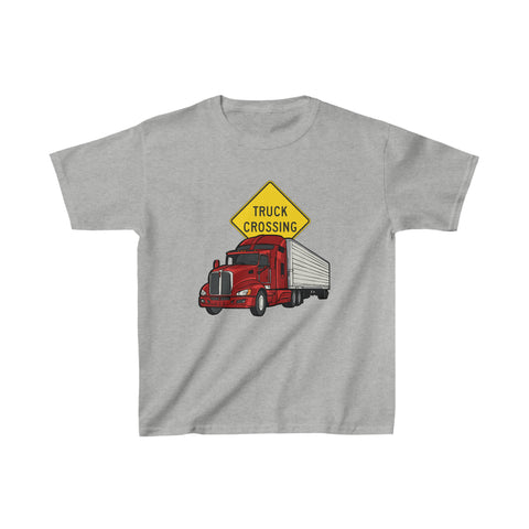 Truck Crossing Kids Heavy Cotton™ Tee