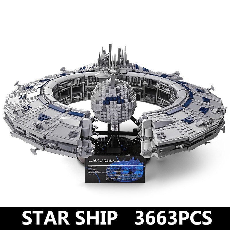 Mould King 21008 Star Set Plan Destroyer