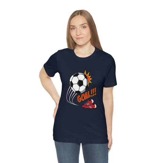 Soccer Goal Jersey Short Sleeve Tee