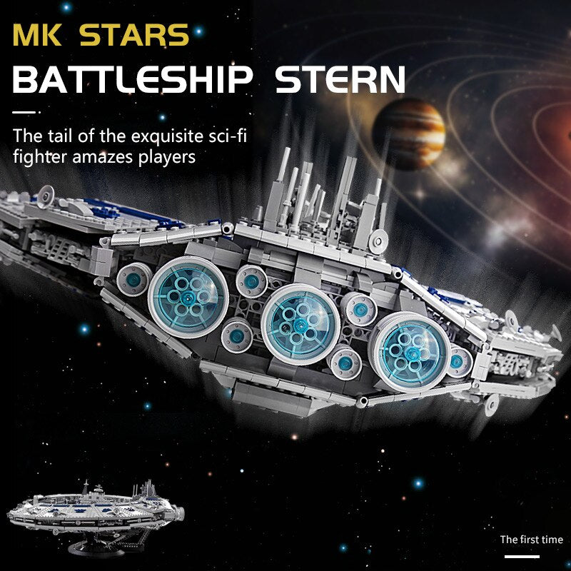 Mould King 21008 Star Set Plan Destroyer