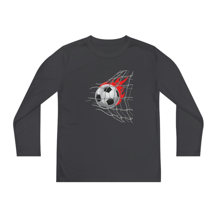 Hot Goal  Youth Long Sleeve Competitor Tee