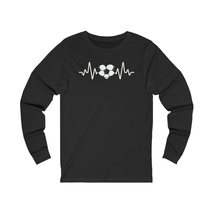 Heartbeat Of Soccer  Long Sleeve Tee