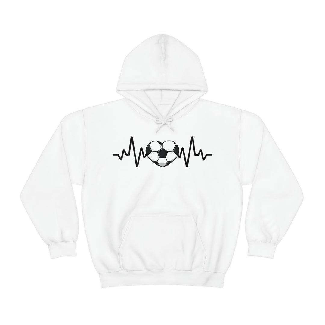 Heartbeat of Soccer Heavy Blend™ Hoodie