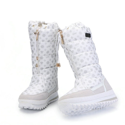 Plush Women Snow Boots