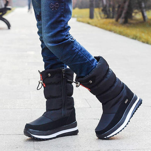 Women Winter Rubber Anti-slip Snow Boots