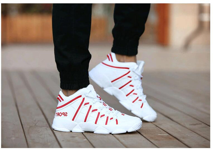 Mens Designer Lace Up Sneakers