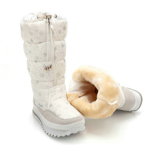 Plush Women Snow Boots