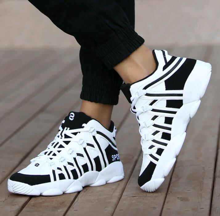 Mens Designer Lace Up Sneakers