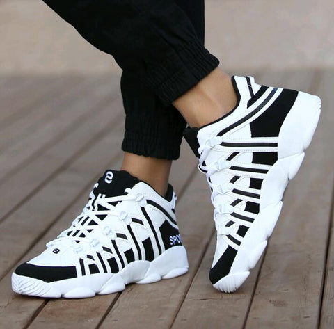 Mens Designer Lace Up Sneakers