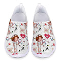 Cartoon Nurse Mesh Sneakers