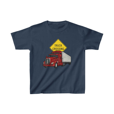 Truck Crossing Kids Heavy Cotton™ Tee