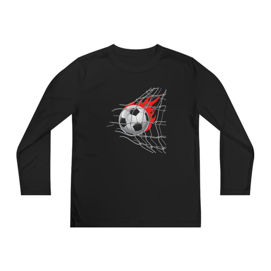 Hot Goal  Youth Long Sleeve Competitor Tee