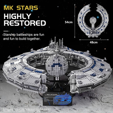 Mould King 21008 Star Set Plan Destroyer