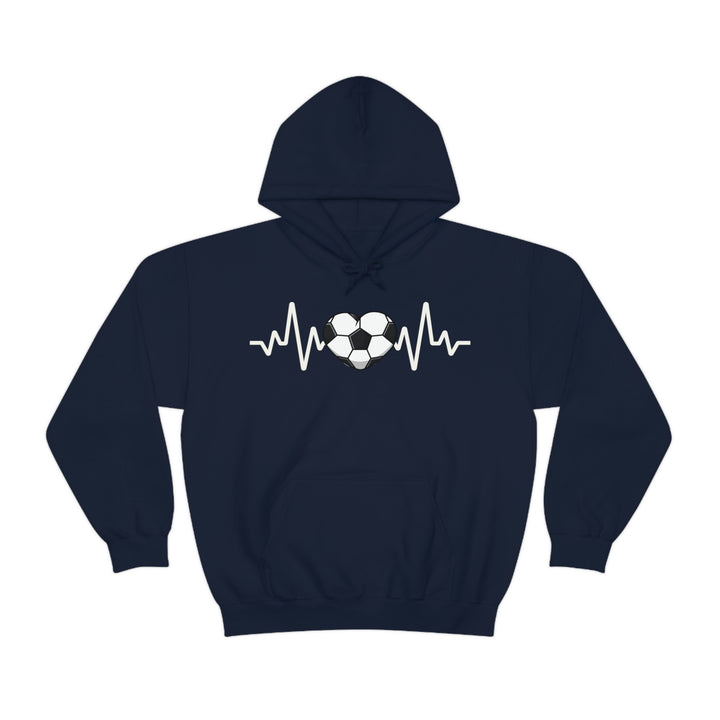 Heartbeat of Soccer Heavy Blend™ Hoodie