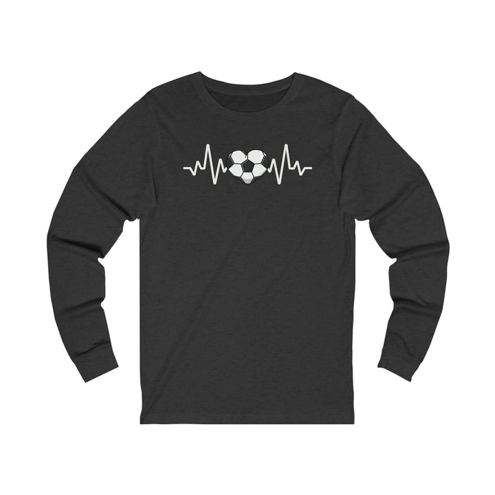 Heartbeat Of Soccer  Long Sleeve Tee