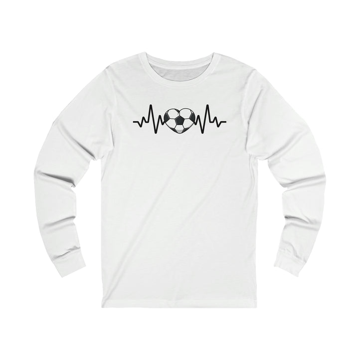 Heartbeat Of Soccer  Long Sleeve Tee