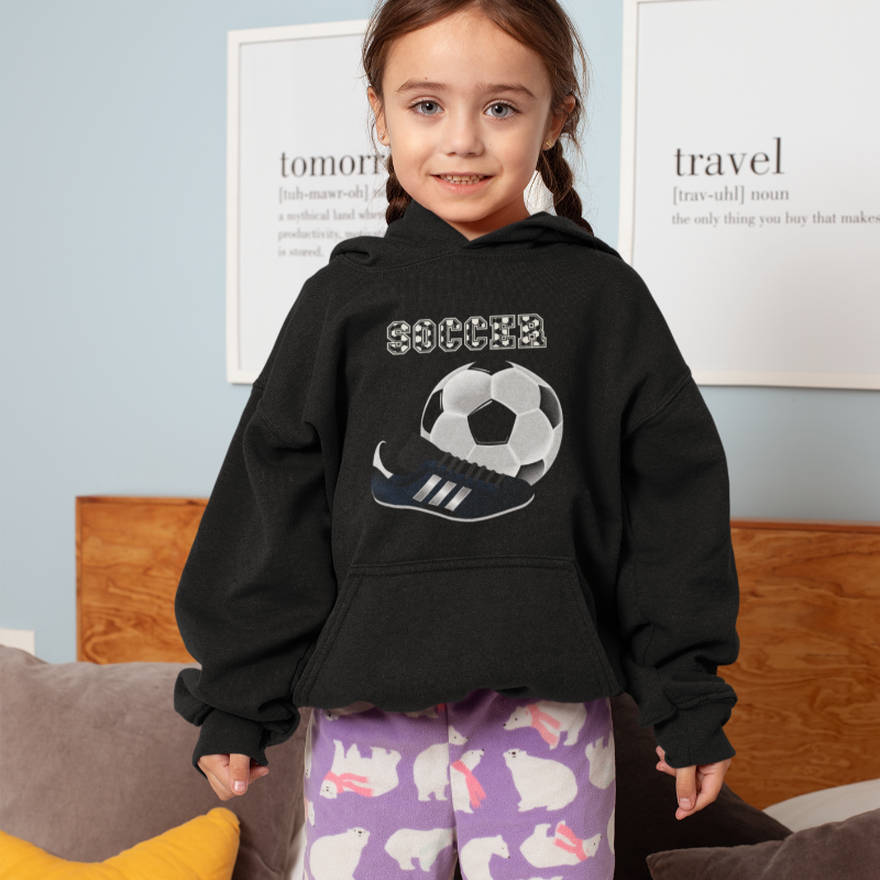 Soccer Youth Heavy Blend Hoodie