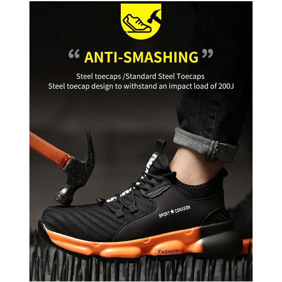 Steel Toe Cap Protective Sneakers