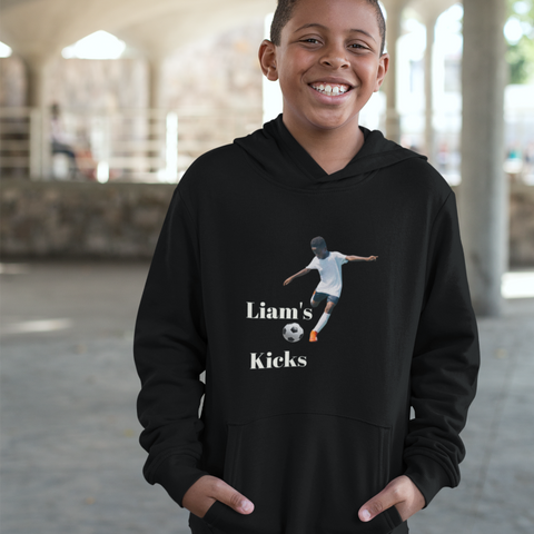 Liam's Kicks Youth Heavy Blend Hooded Sweatshirt