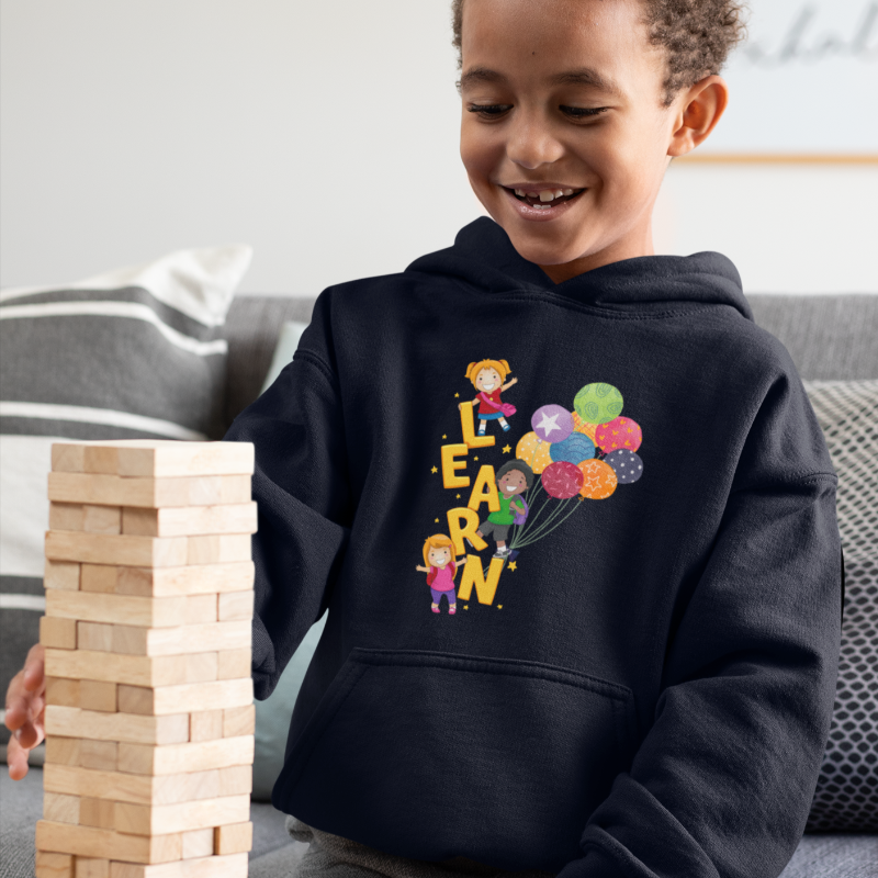 Happy Learner Youth Heavy Blend Hoodie